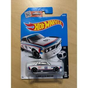 Hot Wheels 73 BMW 3.0 CSL Race Car White Castrol Livery